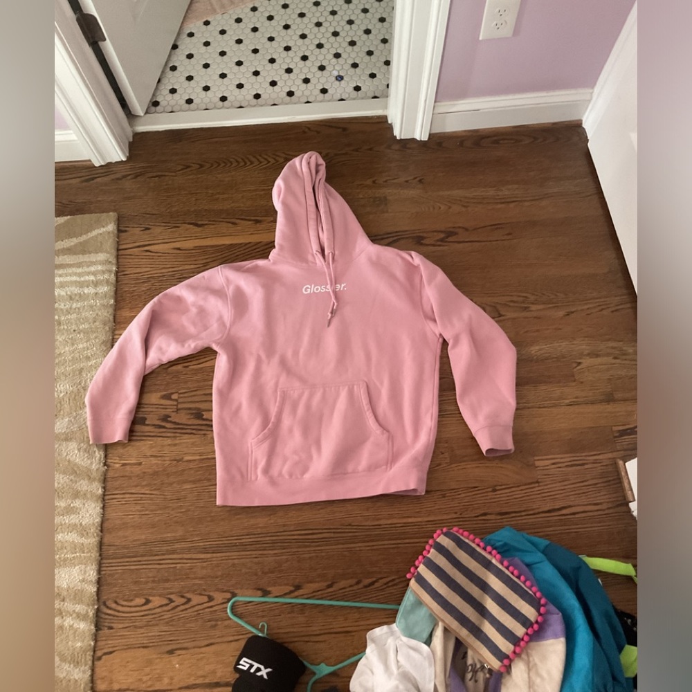 Glossier Pink Sweatshirt
